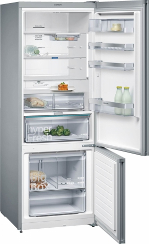 Холодильник з нижньою морозильною камерою Siemens KG56NLW30N