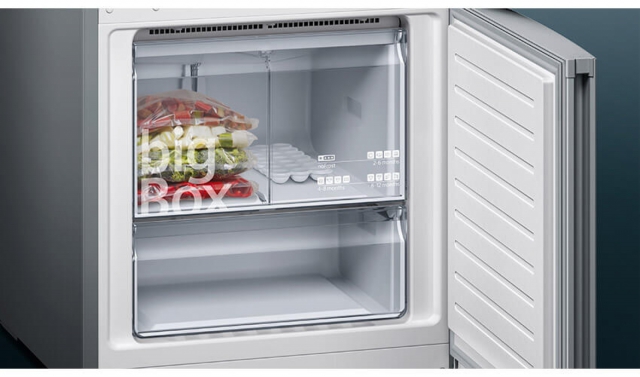Холодильник з нижньою морозильною камерою Siemens KG56NVI30U