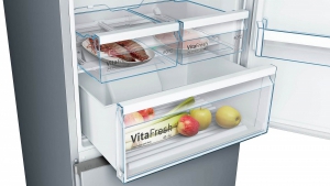 Холодильник з нижньою морозильною камерою BOSCH KGN49XL306
