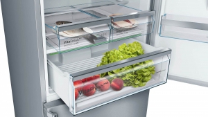 Холодильник з нижньою морозильною камерою BOSCH KGN76DI30N